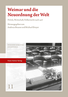 Buchcover Weimar und die Neuordnung der Welt