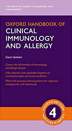 Buchcover Oxford handbook of clinical immunology and allergy