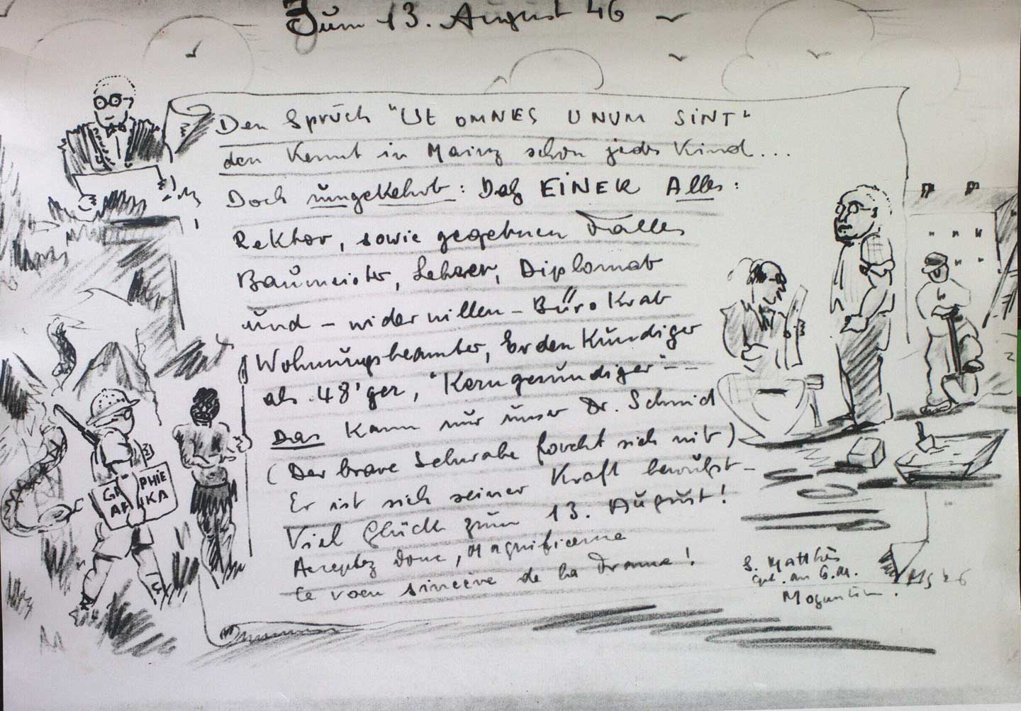 Gedicht zum 13. August