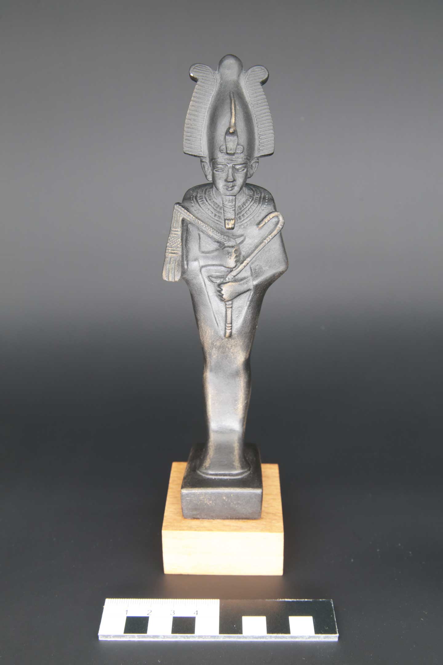 Statuette des Osiris mit Atef-Krone
