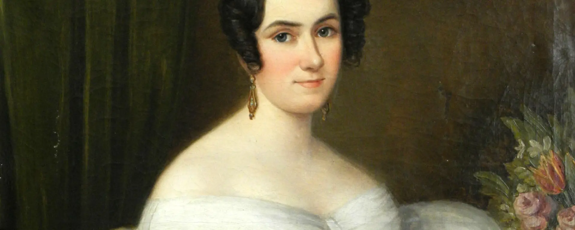 Charlotte Lauteren, 1835. Maler: Benjamin Orth
