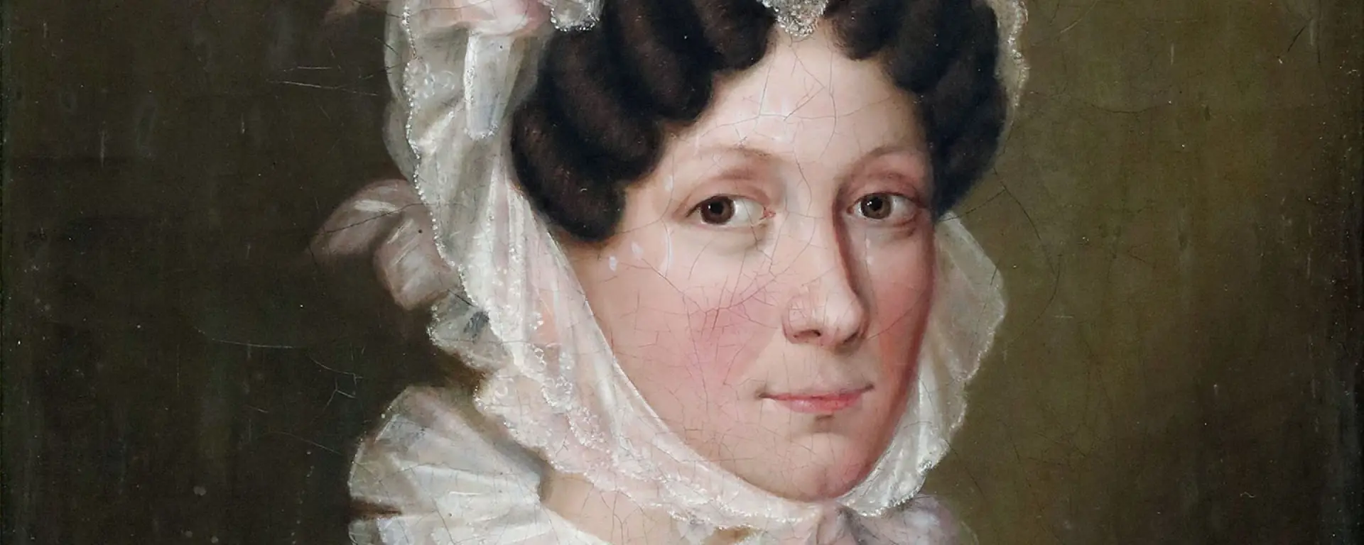 Porträt der Wilhelmine von Zabern, Ölgemälde, Maler unbekannt, 1825