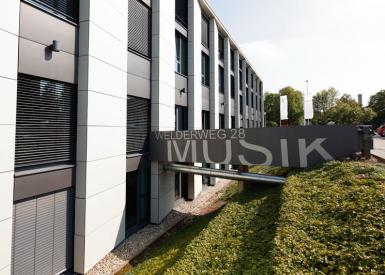 Eingang Gebäude Hochschule für Musik