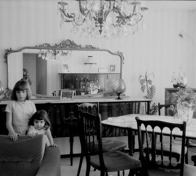 Wohnzimmer einer italienischen Wohnung in Bretzenheim