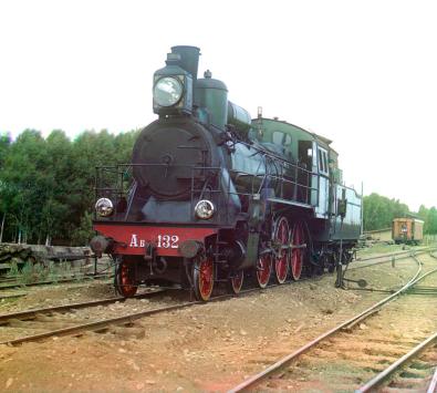 Dampflokomotive &amp;quot;Kompaund&amp;quot; mit einem Schmidt-Überhitzer