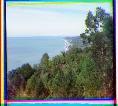 Grünes Kap in Batumi im heutigen Georgien