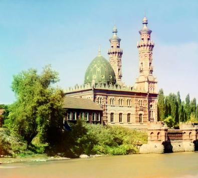 Muchtarov-Moschee in Vladikavkaz, 1906-1908 erbaut