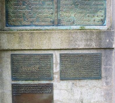 Gefallenentafel