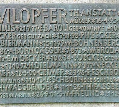 Gefallenentafel