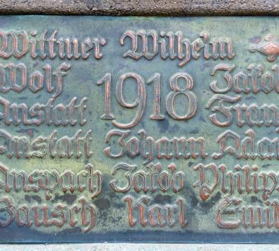 Gefallenentafel