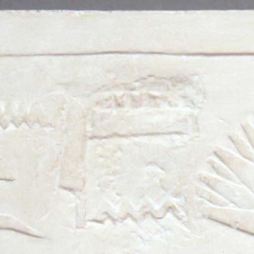 Reliefausschnitt aus dem Totentempel der Hatschepsut, Detail