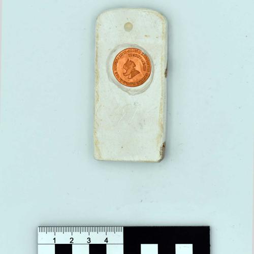 Rückseite mit Siegel der Gipsformerei der Staatlichen Museen zu Berlin