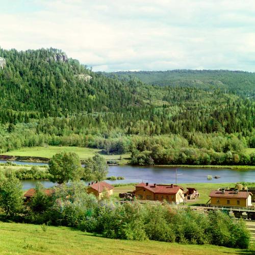 Landschaft im Uralgebirge