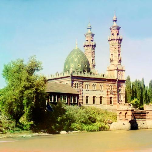 Muchtarov-Moschee in Vladikavkaz, 1906-1908 erbaut
