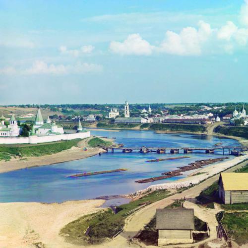 Stadt Starica an der Wolga