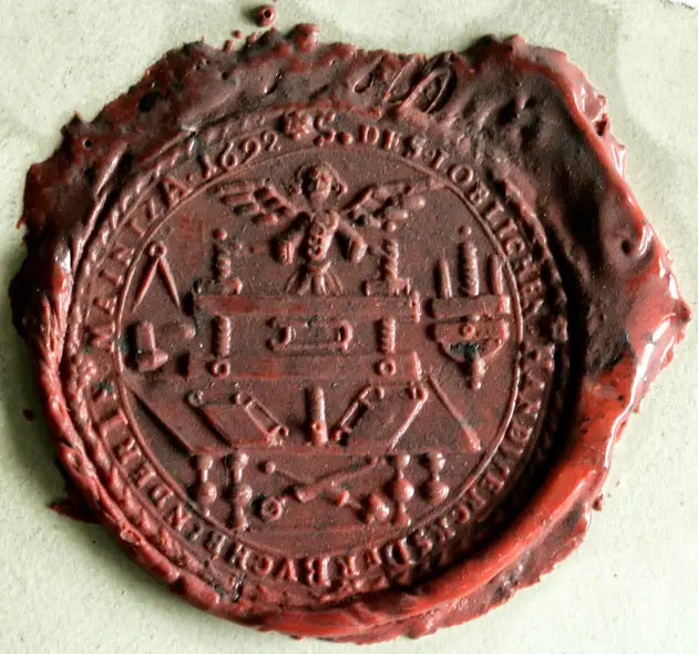 Siegel der Buchbinderzunft