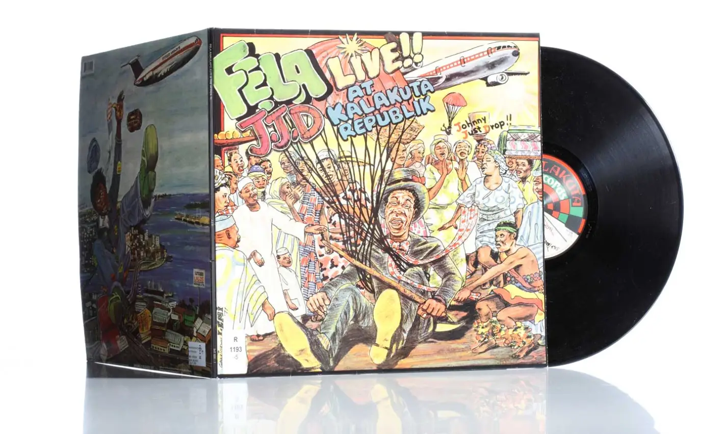 Plattencover Fela J.J.D.