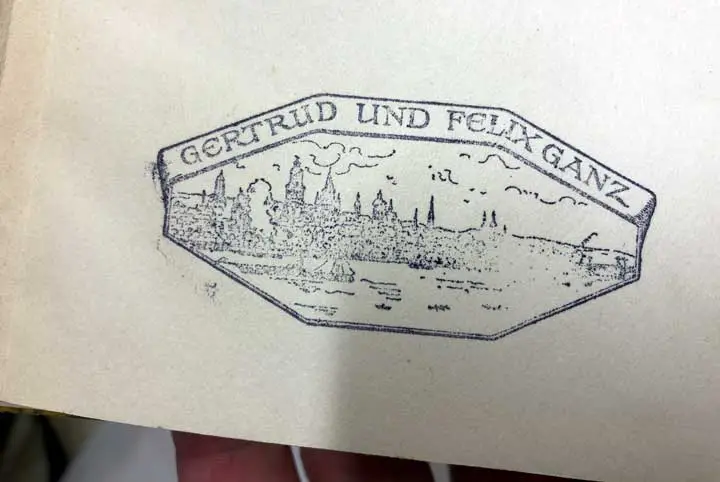 Besitzstempel Ganz