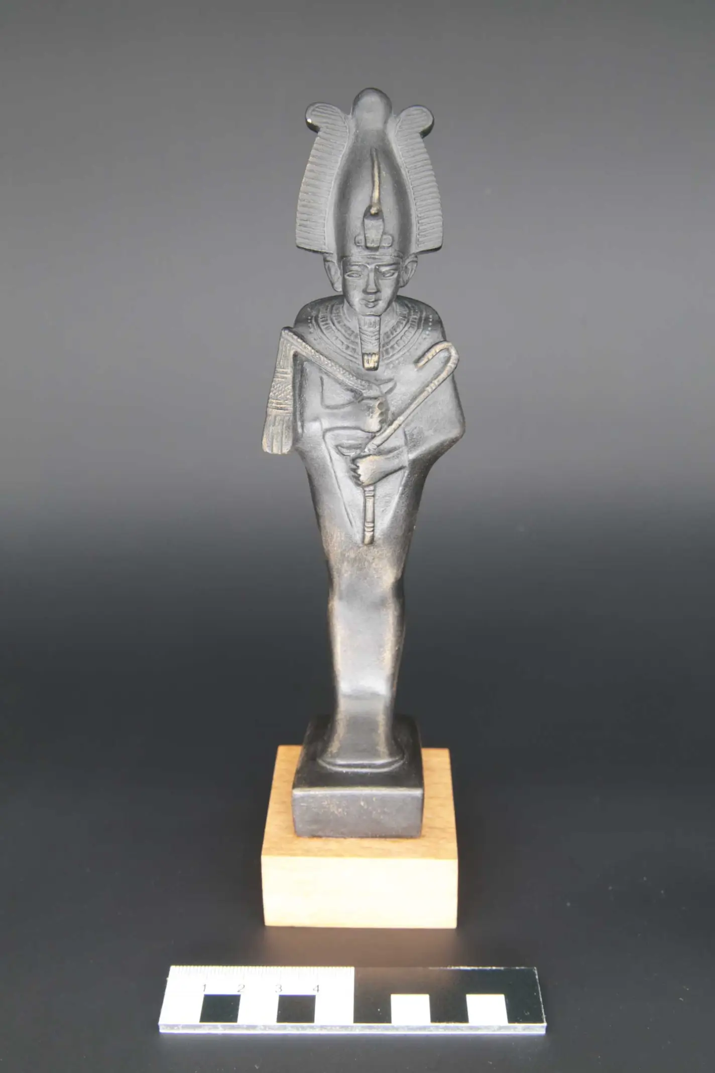 Statuette des Osiris mit Atef-Krone