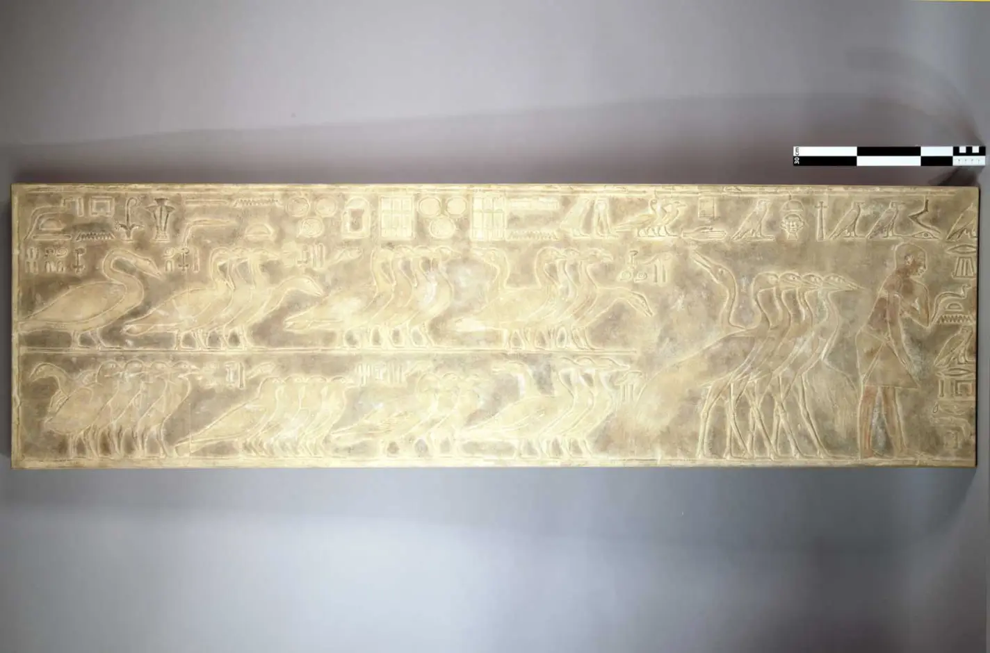 Reliefausschnitt aus dem Grab des Ptahhotep