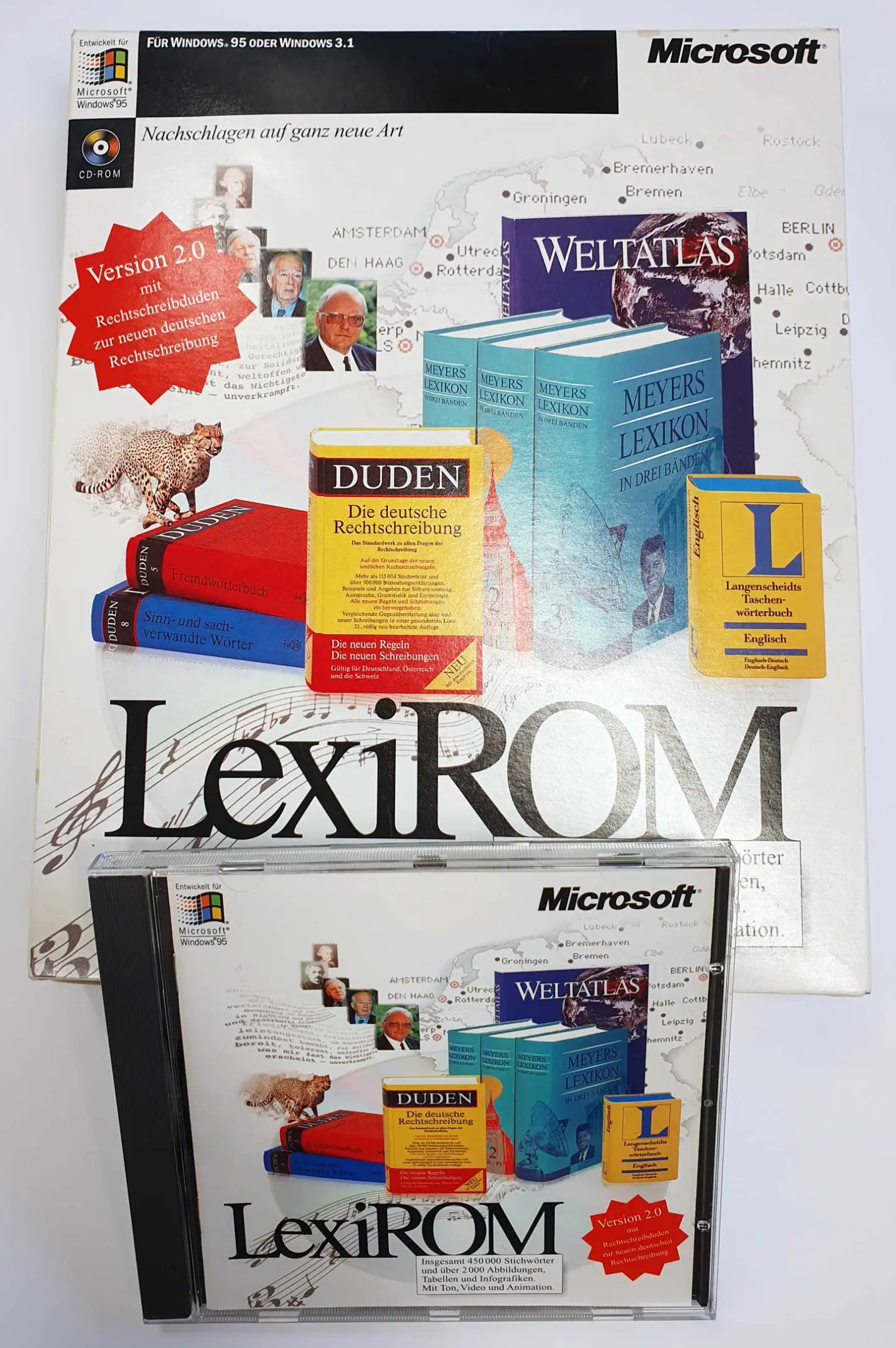 LexiROM Verpackung mit CD-Hülle