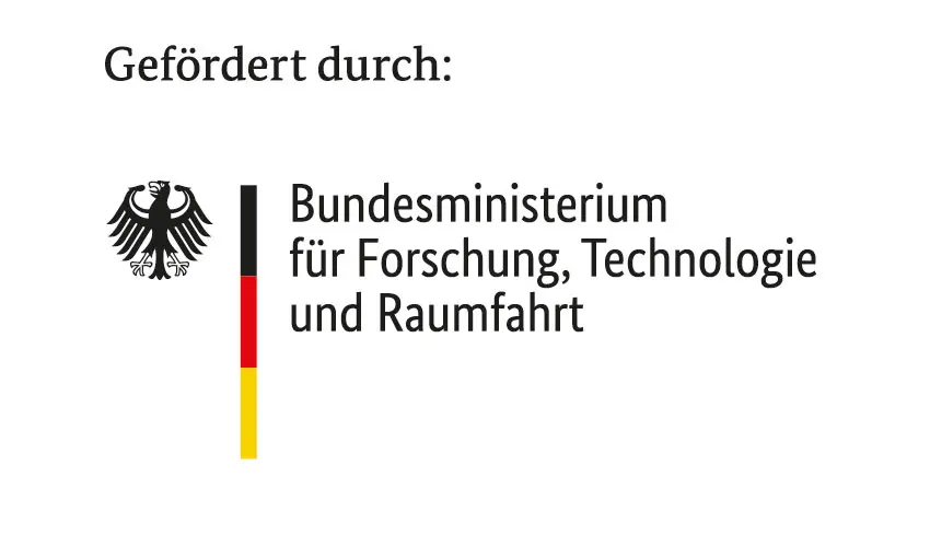 Gefördert vom Bundesministerium für Forschung, Technologie und Raumfahrt