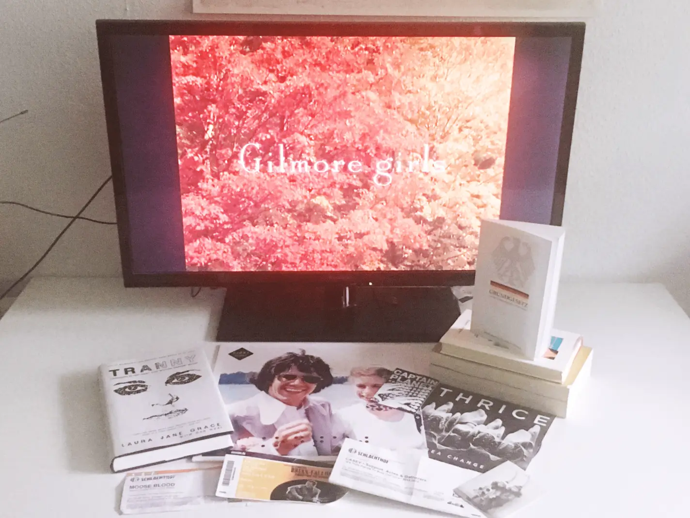 Bildschirm mit Gilmore Girls