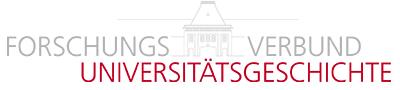 Logo Forschungsverbund Universitätsgeschichte