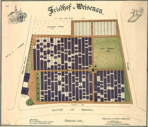 Friedhofsplan 1913