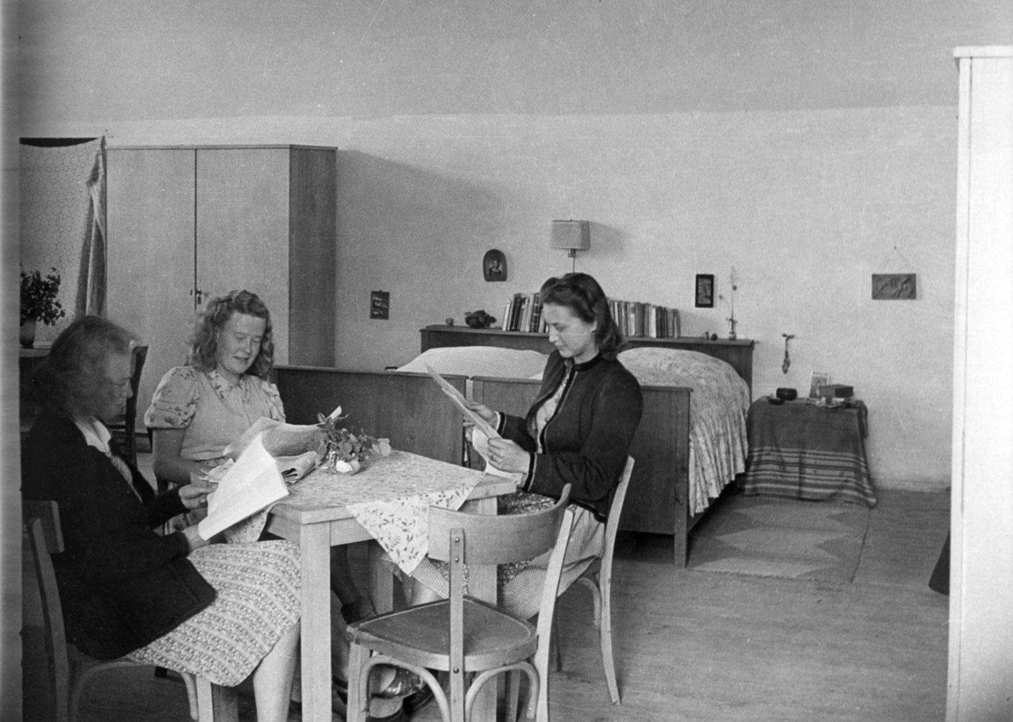 Zimmer im Studentinnenwohnheim